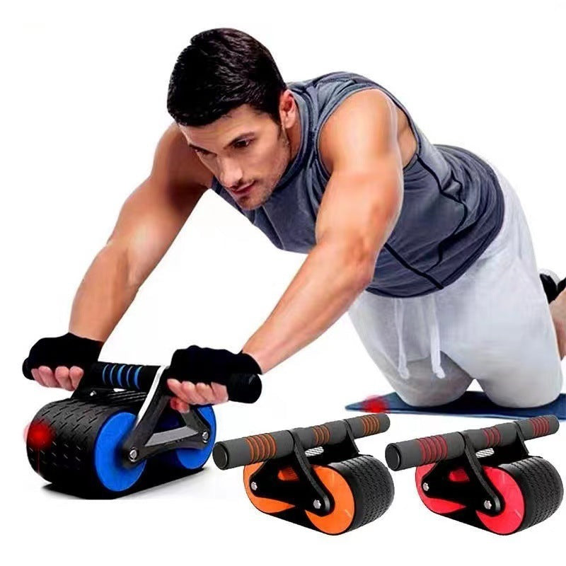 CoreRebound Pro Automatic Ab Roller — Dual-Wheel Power Trainer for Total Core & Waist Sculpting