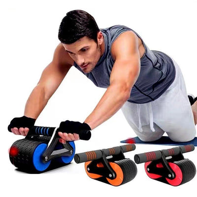 CoreRebound Pro Automatic Ab Roller — Dual-Wheel Power Trainer for Total Core & Waist Sculpting