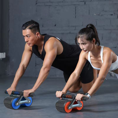 CoreRebound Pro Automatic Ab Roller — Dual-Wheel Power Trainer for Total Core & Waist Sculpting