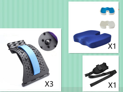 LumbarLift Pro Traction Brace — Deep Waist Decompression & Disc Relief Therapy Support