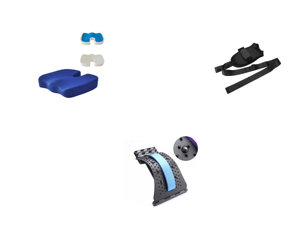 LumbarLift Pro Traction Brace — Deep Waist Decompression & Disc Relief Therapy Support