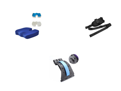 LumbarLift Pro Traction Brace — Deep Waist Decompression & Disc Relief Therapy Support