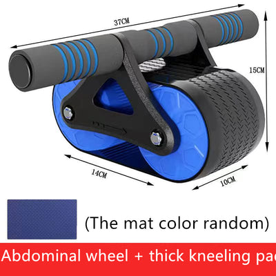 CoreRebound Pro Automatic Ab Roller — Dual-Wheel Power Trainer for Total Core & Waist Sculpting