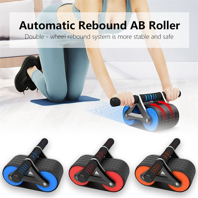 CoreRebound Pro Automatic Ab Roller — Dual-Wheel Power Trainer for Total Core & Waist Sculpting